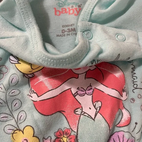 Disney Baby Little Mermaid Tutu set - Picture 4 of 5